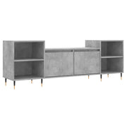 Mobile TV multimediale scaffale TV credenza mobile TV sala da pranzo soggiorno camera da letto 160 x 35 x 55 cm legno ingegnerizzato grigio 02_0026062