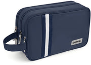 Toilette per Uomo con Ripristino Cosmetico, Borsa di Toilette con Chiusura Eterna, Grande Spazio di Archiviazione, Borsa di Toilette (Blu, 5,51L)