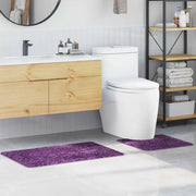 Set di tappetini antiscivolo per il bagno 2 pcs Viola PP 4019862