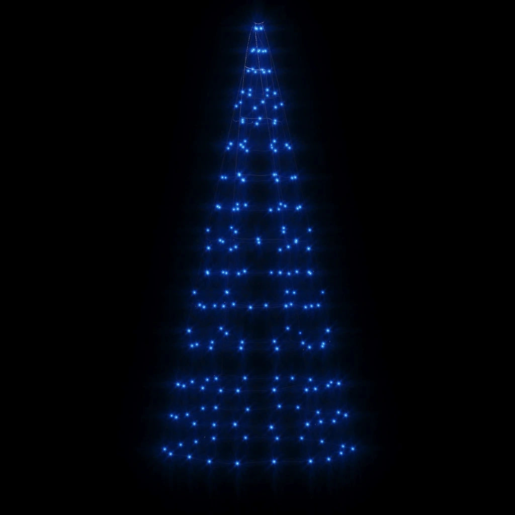 Albero di Natale a LED 200 LED Blu 180 cm 358111