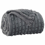 Coperta Grigio scuro 270 x 240 cm Panno
