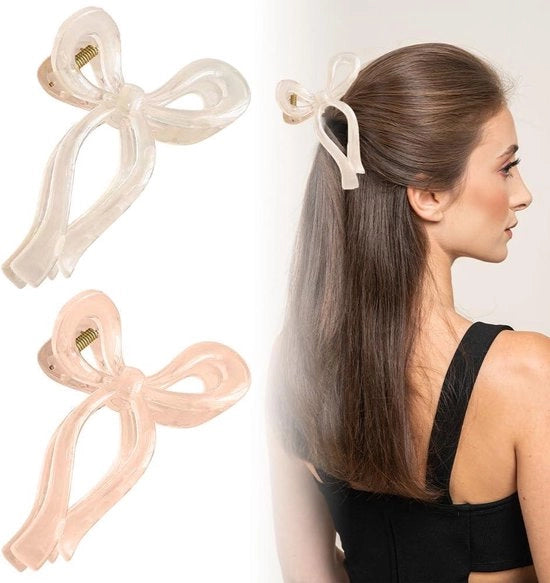 Set di 2 grandi clip per capelli per capelli fini e spessi - Accessori per capelli eleganti - Regalo ideale per ragazze adolescenti - Stile per capelli per donne