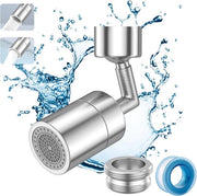 Filtro spray universale con scarico rotativo e adattatore bocca d'acqua per cucina e bagno