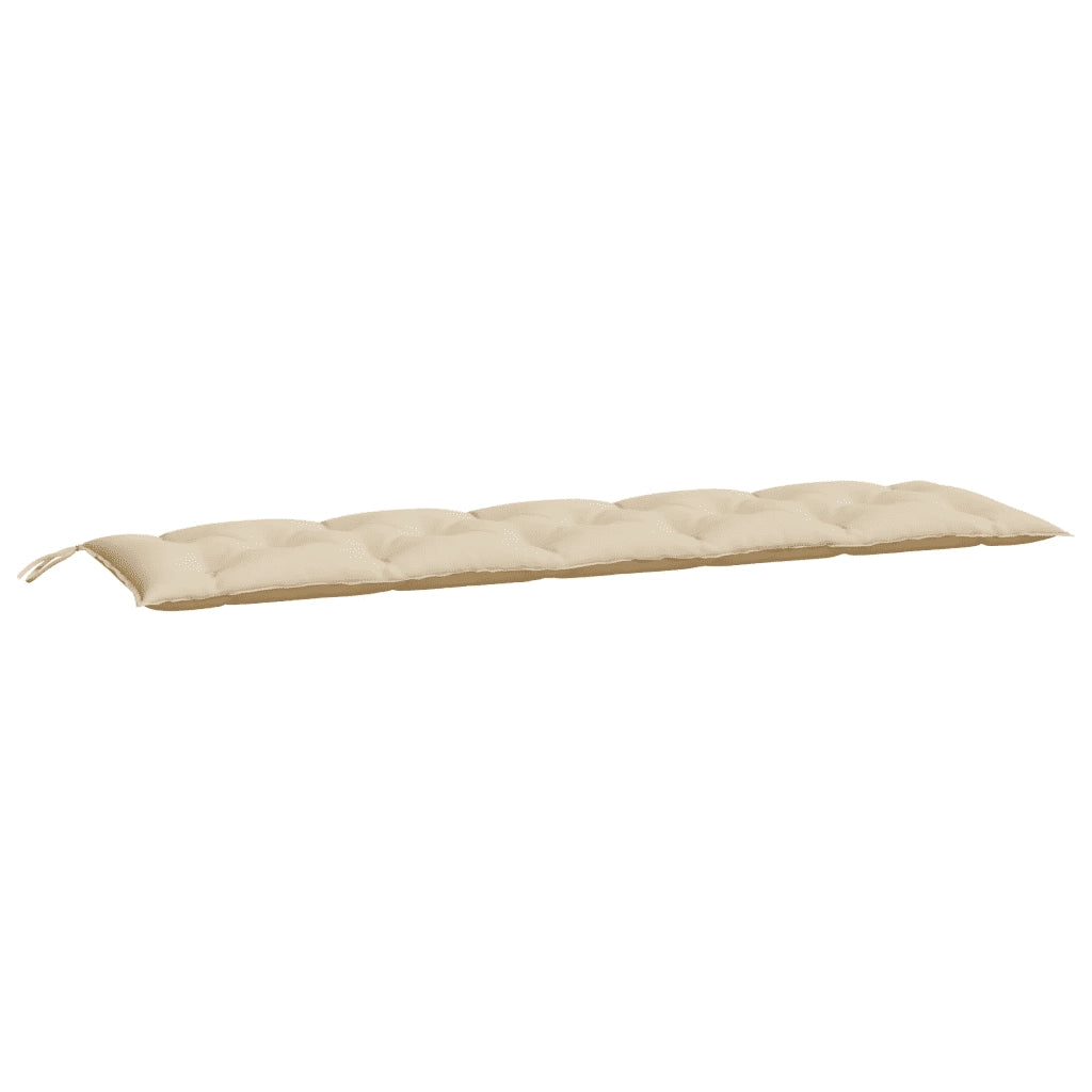 Cuscino per Panca Beige 180x50x7 cm in Tessuto Oxford 361624