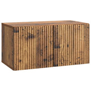 Mobile Porta TV da Muro Legno antico 59,5 x 31 x 30 cm