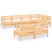 Set di mobili da giardino mobili da esterno 8 pezzi legno di pino massiccio 02_0017805