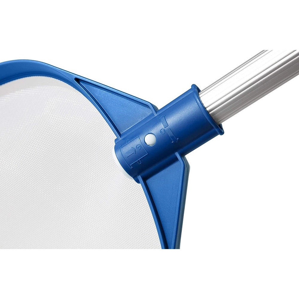 Trade Shop - Retino Set Per Piscina Fuori Terra Aquascoop Skimmer Con Asta Estendibile 58635 -