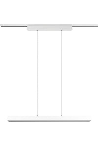 Lampada a Sospensione da Interno a led in Metallo Bianco Opaco