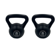 1 Pezzo Kettlebell Manubrio Fitness Palestra 6 kg