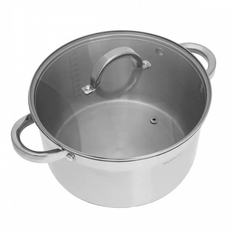 Klausberg KB-7126 Pentola moderna multistrato con coperchio 24 cm