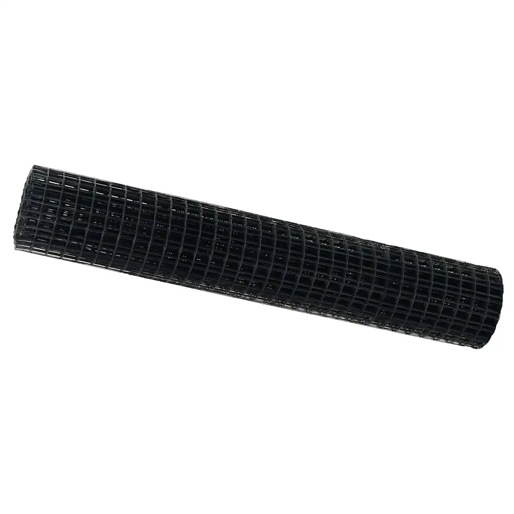 Recinzione Euro Grigio 1,6 x 10 m Ferro rivestito in PVC 42004513