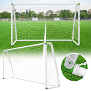 Reti da Calcio - 180x120x80cm - Struttura in PVC - Assemblaggio Rapido - Reti da Allenamento - 1 pezzo