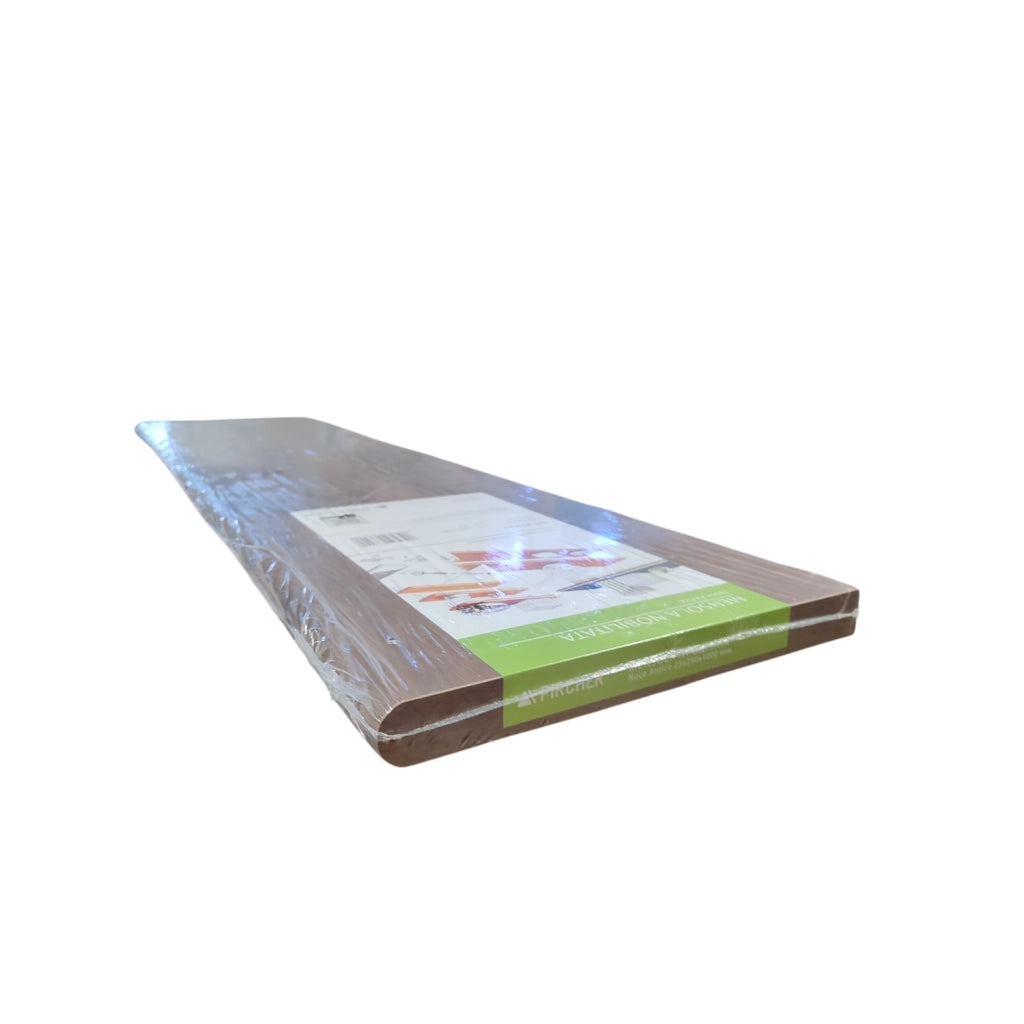 MENSOLA IN LEGNO NOCE SC. 80X25