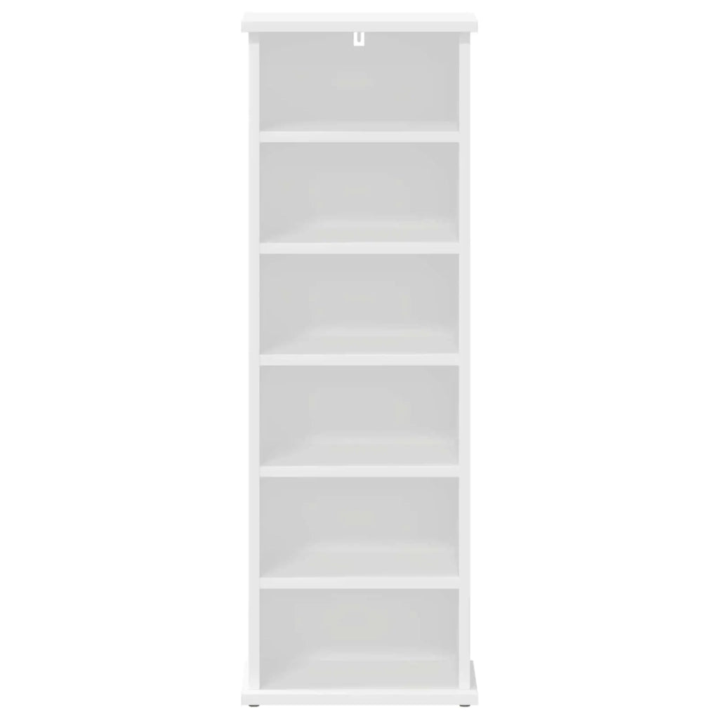 Mobile per CD Bianco 60 x 17 x 92 cm Legno ingegnerizzato 8012746