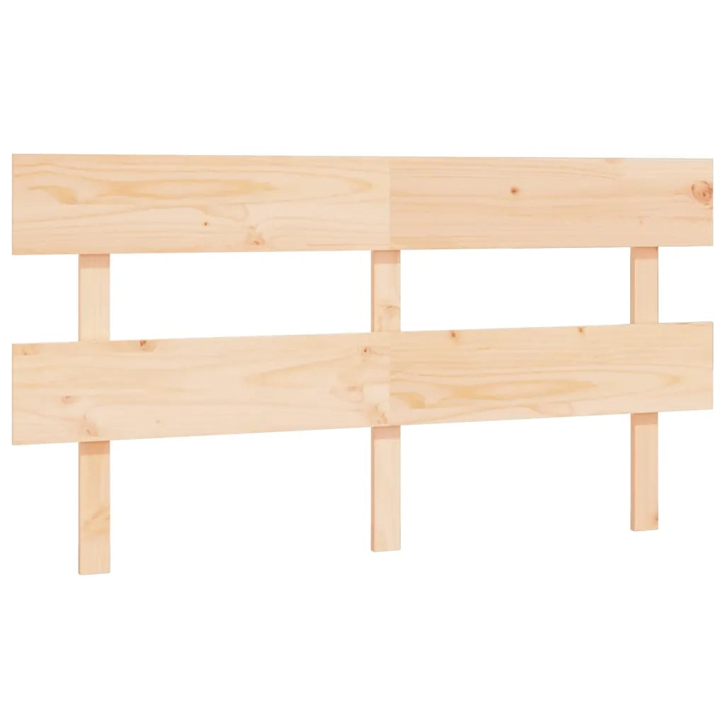 Testiera per Letto-Testata-Testiera Decorativa 154x3x81 cm in Legno Massello di Pino