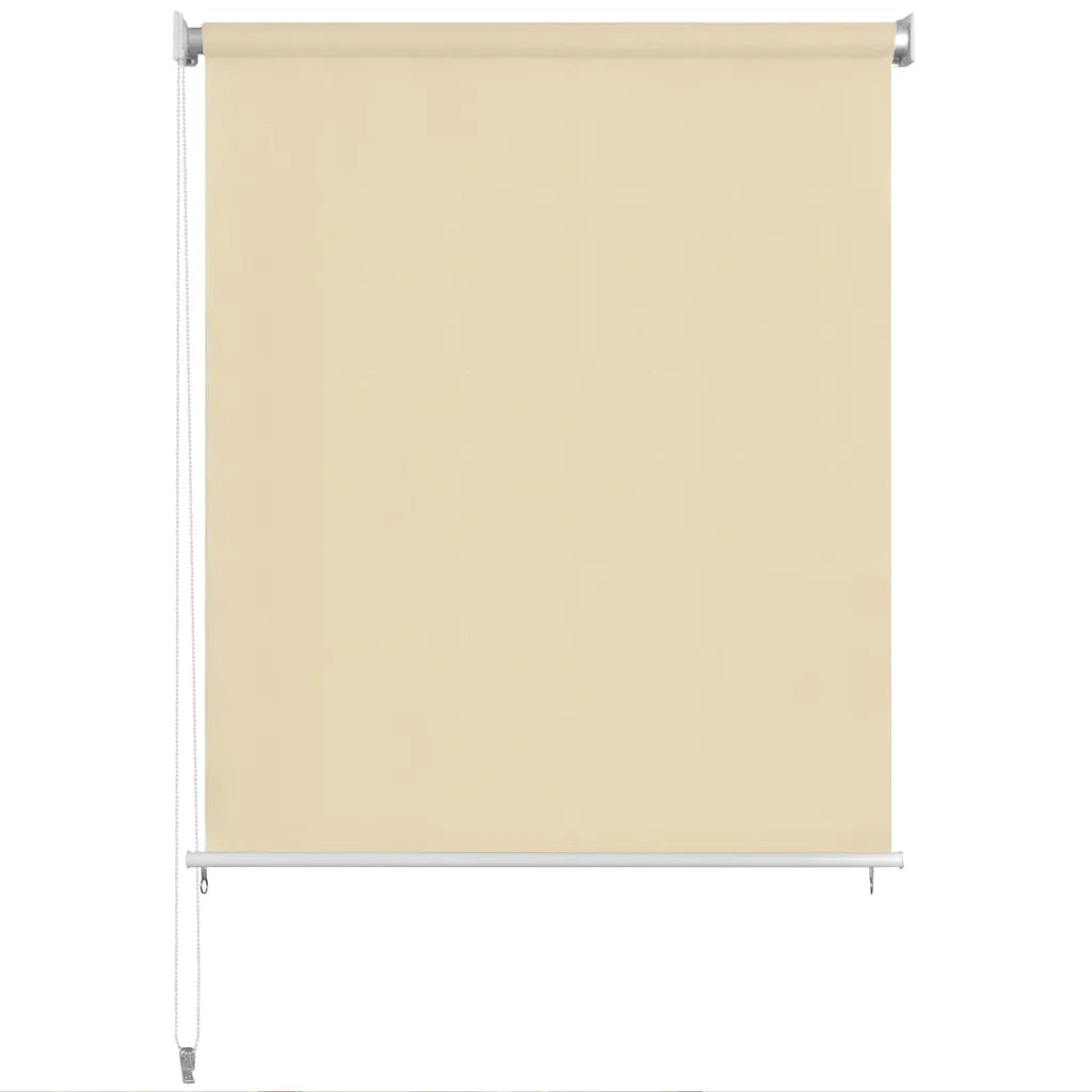 Tenda a Rullo per Esterni-Tenda da sole avvolgibile 160x140 cm Crema
