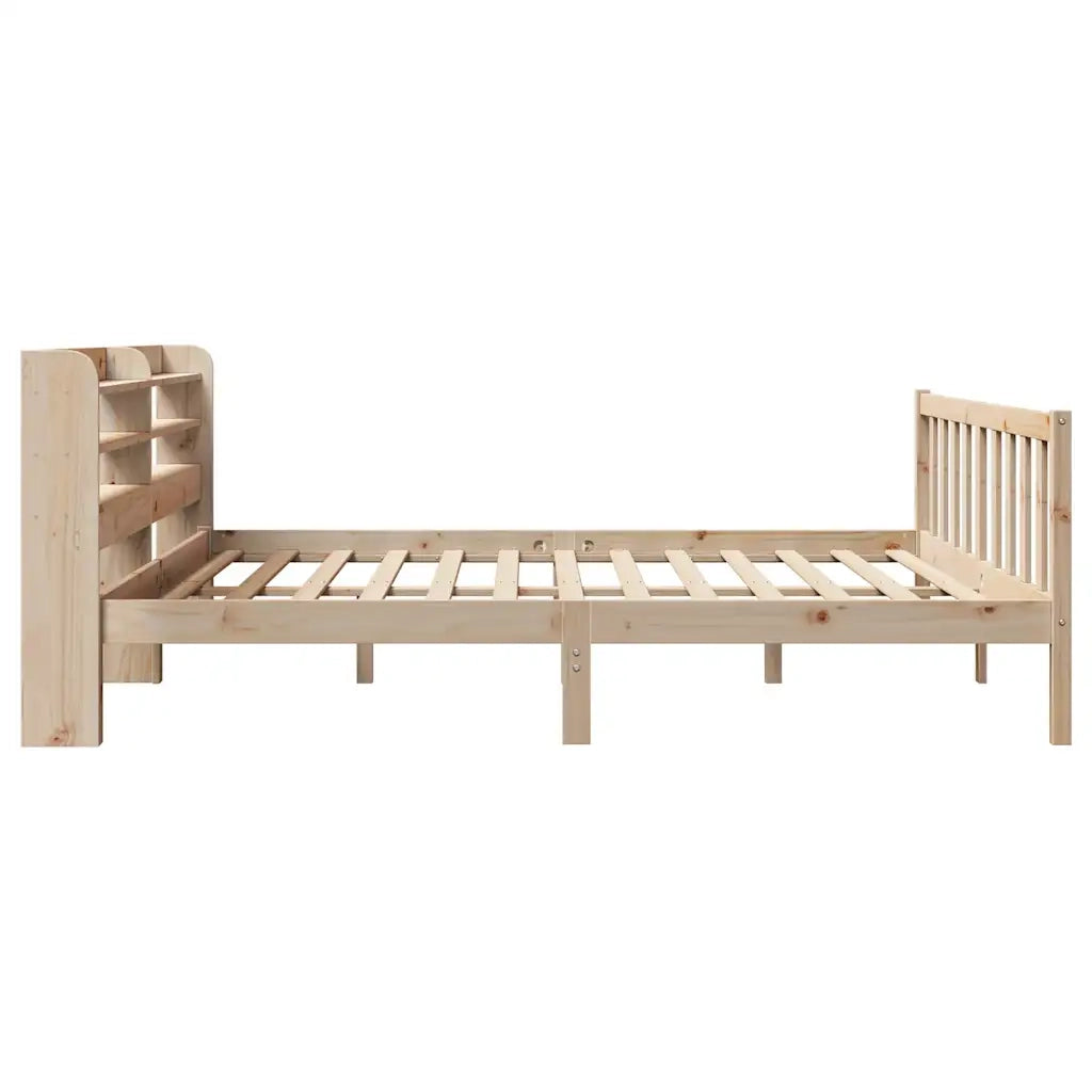Letto matrimoniale | Letto per adulti | Letto senza Materasso 180x200 cm in Legno Massello di Pino