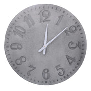 Orologio legno grigio cm ø74x2
