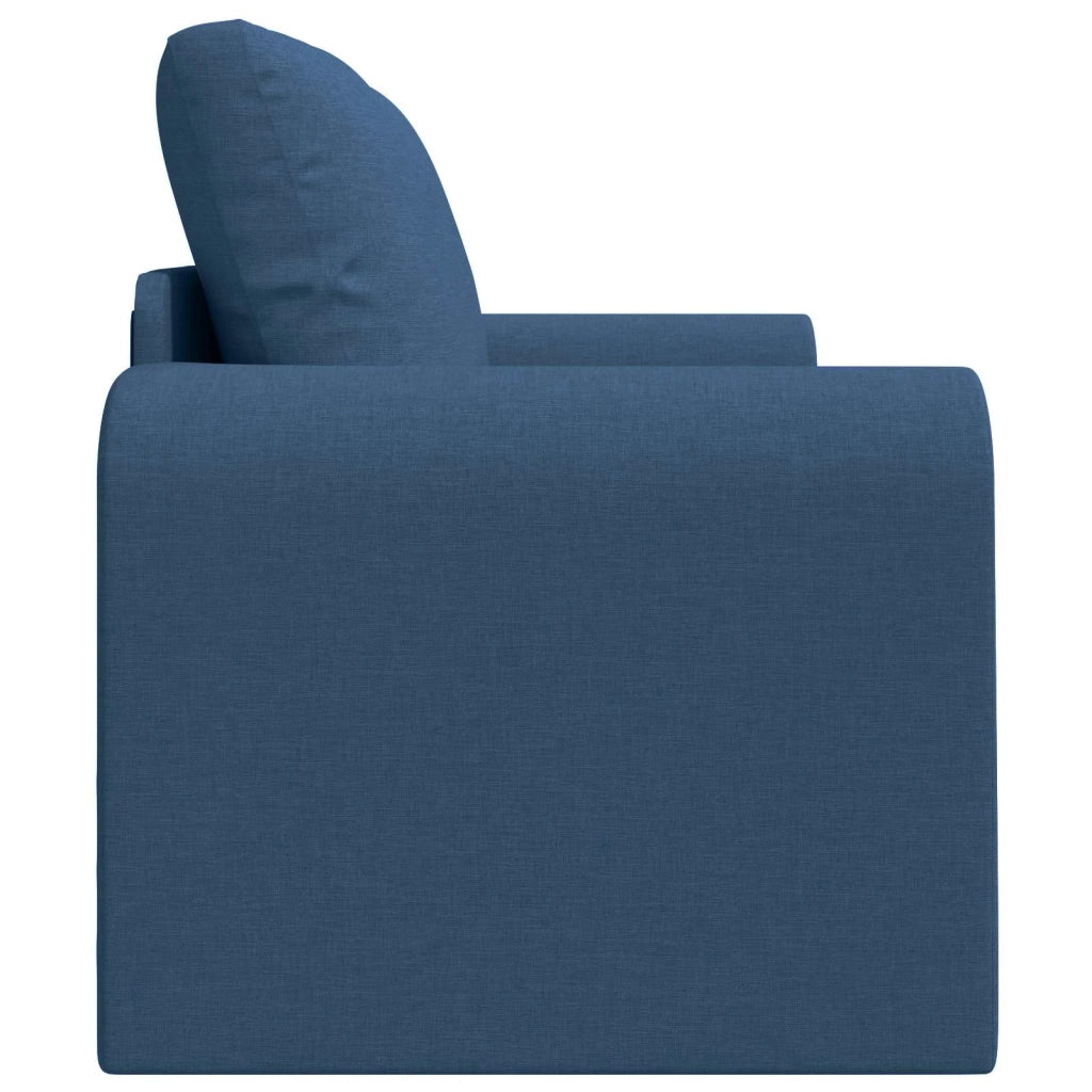Divano letto 60cm Blu Tessuto 4106680