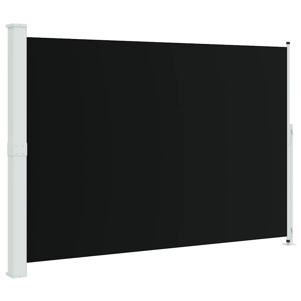 Tenda Laterale Retrattile per Patio 200x314 cm Nero 313411