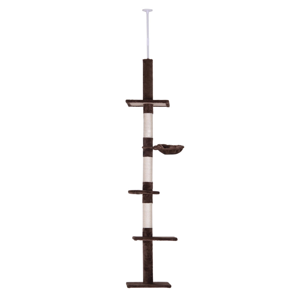 Albero per gatti ¨C zephmum ¨C 230-260 cm marrone sisal