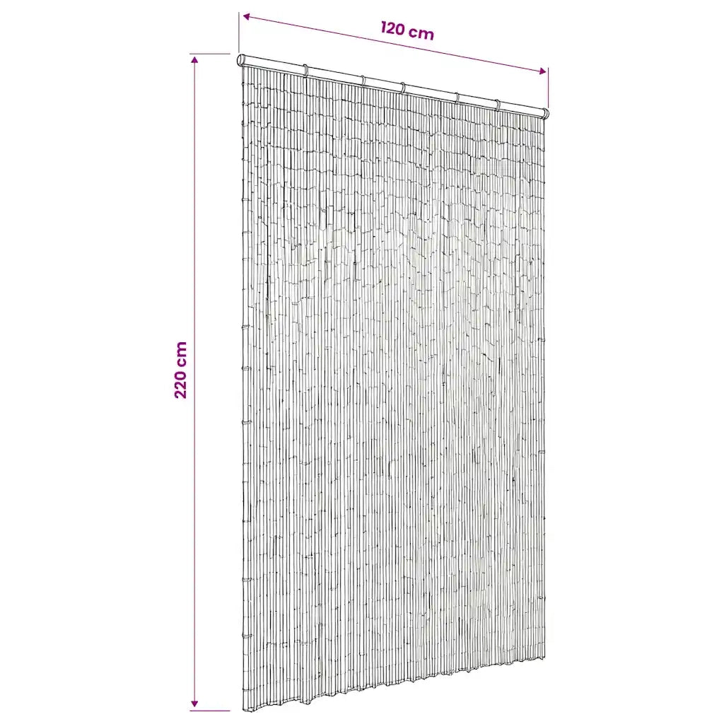Tenda Antimosche per Porte in Bamb¨´ 120x220 cm CFW8640093