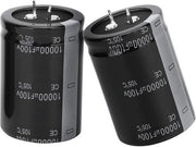 Condensatore elettrolitico 10.000 µF - Alta capacità - Lunga durata - 100 V - Stabilità - Adatto per applicazioni elettroniche
