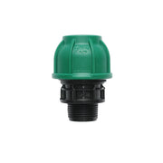 Raccordo Maschio a compressione 25mm X 3/4", per sistemi di irrigazione Manicotto Raccordo Tubi Raccordo di giunzione a compressione 25mm X 3/4" per sistemi di irrigazione