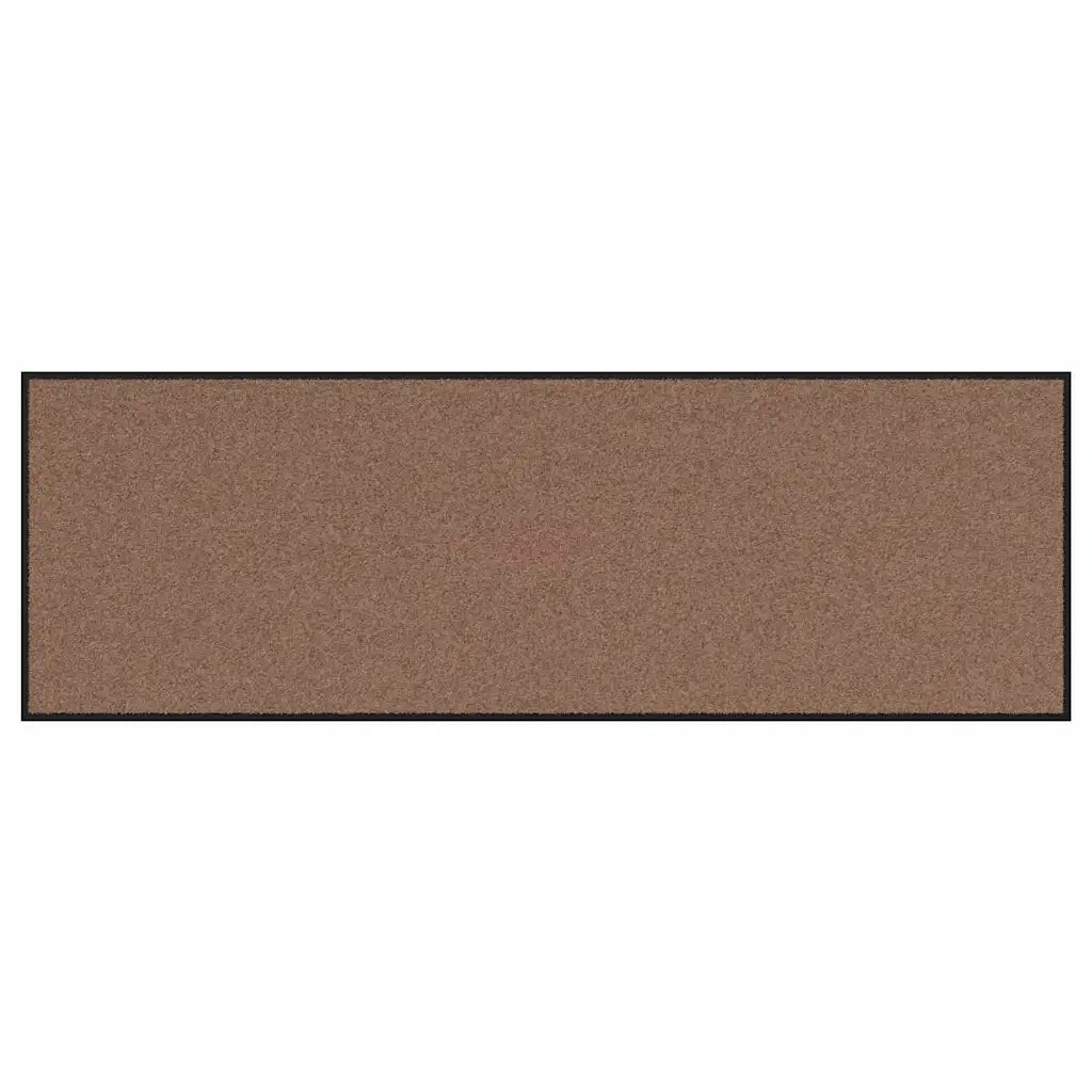Tappetino Marrone e Nero 60 x 180 cm 100% Poliammide 4100778