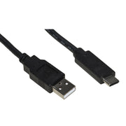 CAVO USB TYPE-A - USB TYPE-C 1.8MT BLACK - LINK LKC2018H