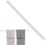 Maniglia adattabile per doccia - Asta di doccia retrattile - 1 pezzo - Nero - 30-50 cm