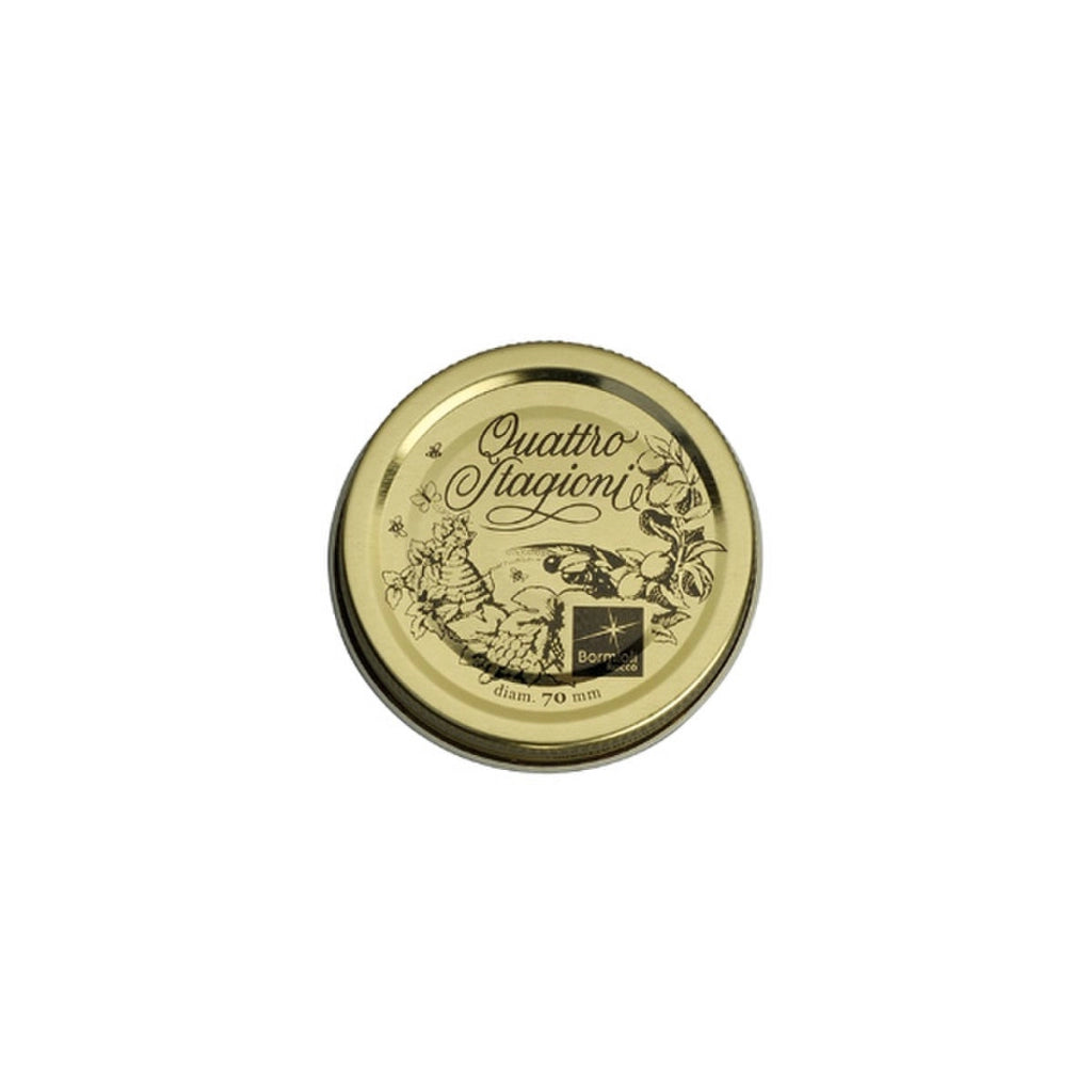 2 COPERCHI 86MM PER BARATTOLI QUATTRO STAGIONI BORMIOLI CAPSULE DIAMETRO