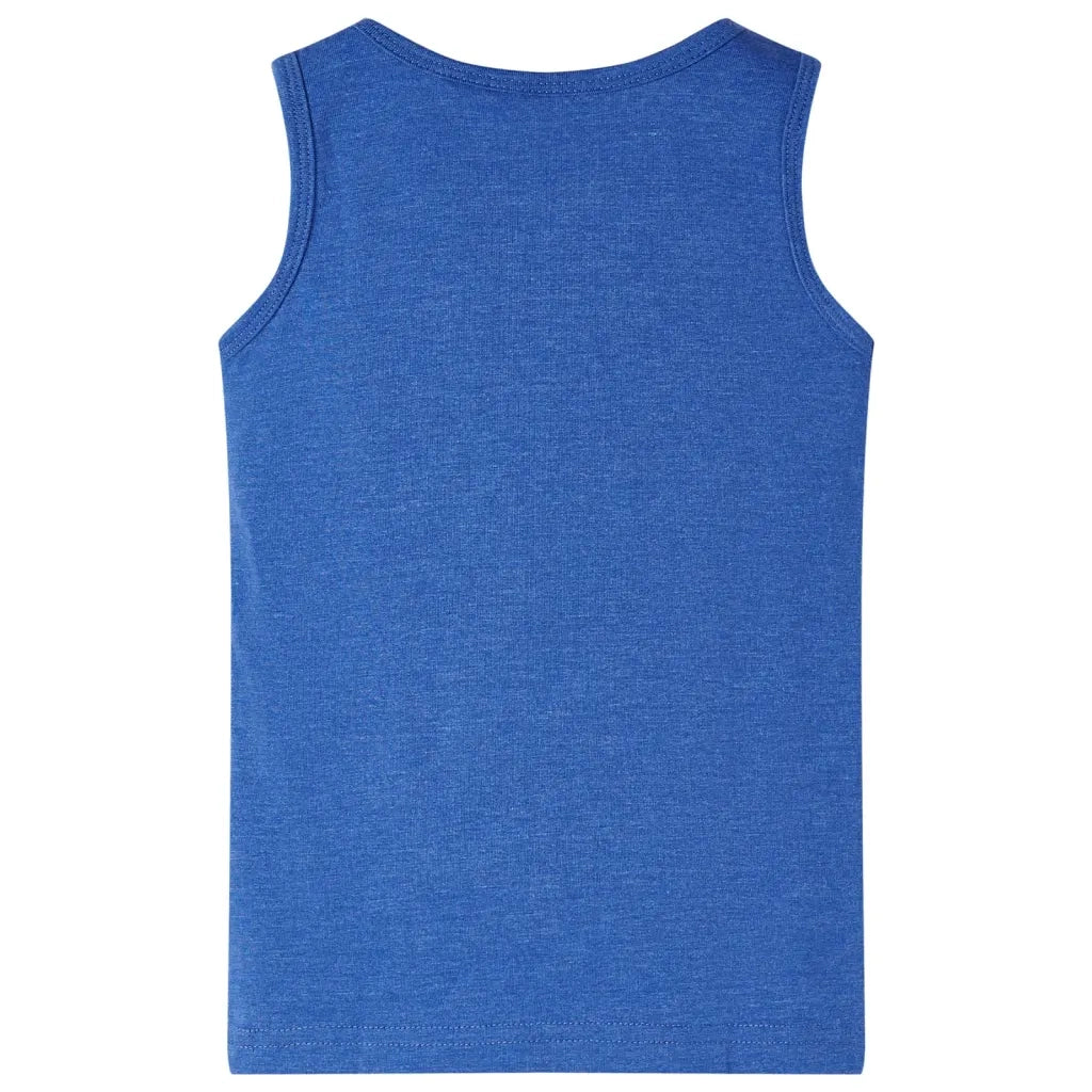 Canotta da Bambino Blu MÃ©lange 128cod mxl 85900
