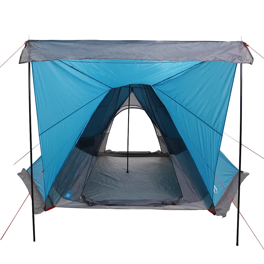 Tenda Familiare Tipi per 6 Persone-Tenda da campeggio Blu Impermeabile 960953