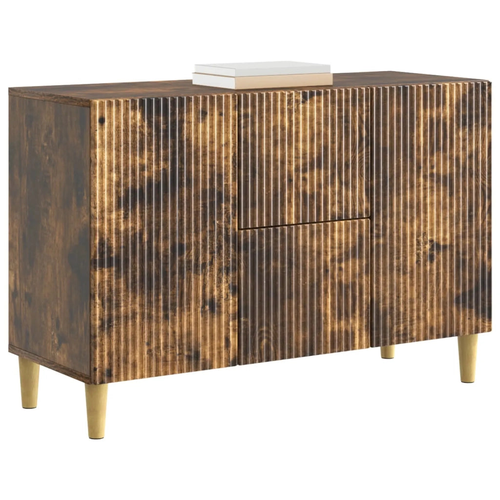 Credenza Rovere Fumo 89 x 34,5 x 60 cm Legno ingegnerizzato 894660
