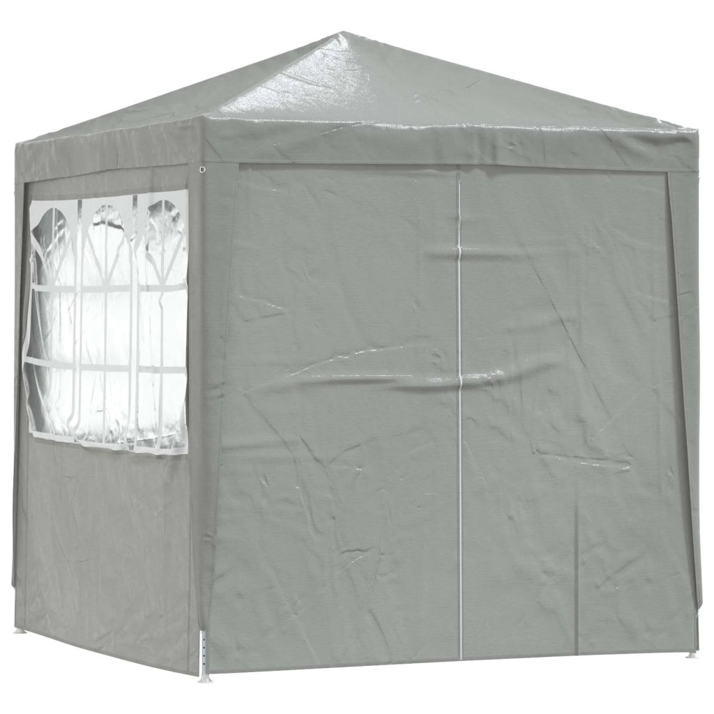 Tenda Party Grigio chiaro 200 x 200 x 240 cm PE e Acciaio 42032995