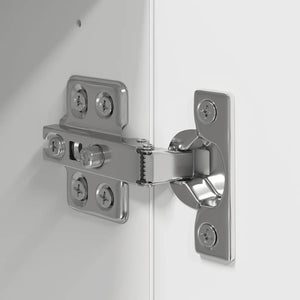 Set di Mobili Porta TV 4 pz Bianco in Legno Multistrato cod mxl 7032