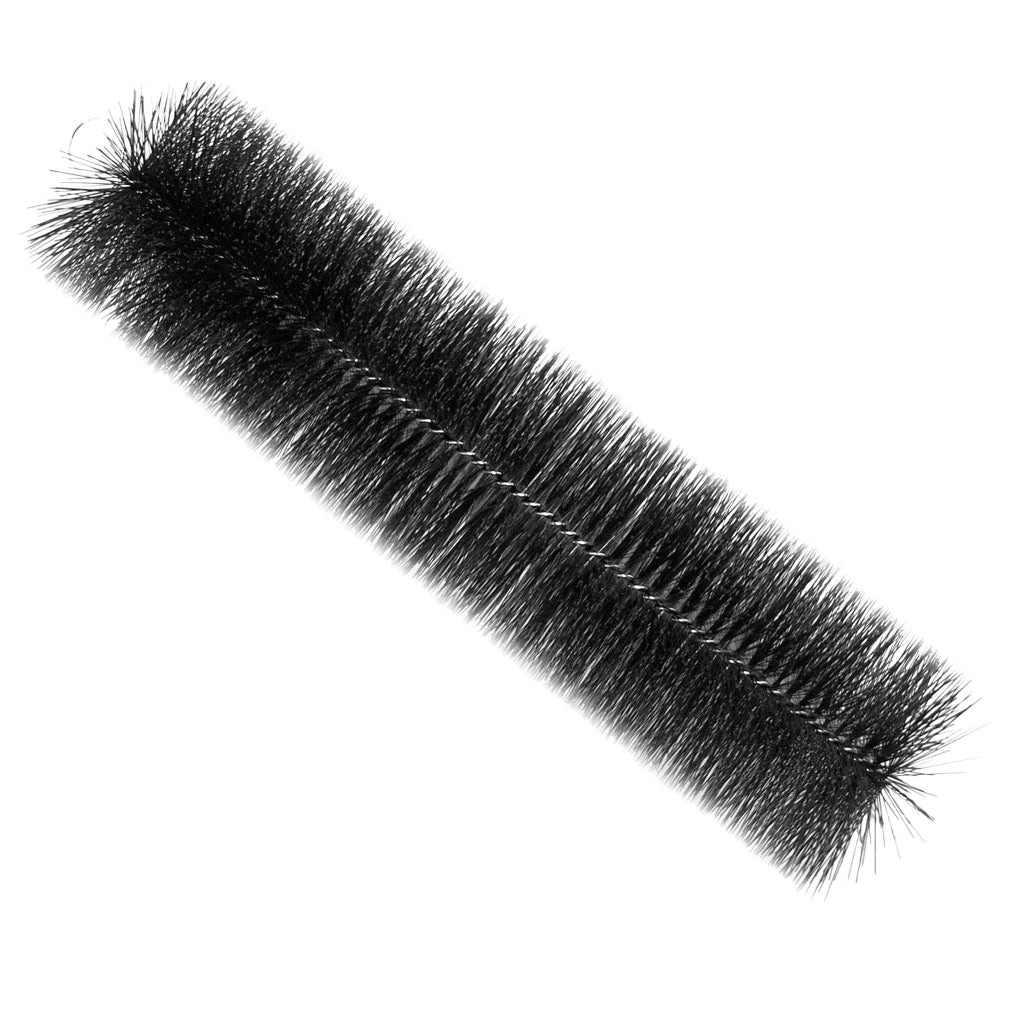 Set Black Brush con 20 spazzole per filtri a camera da laghetto, 50cm x Ø 15cm, polipropilene, nero, rimozione delle particelle più fini