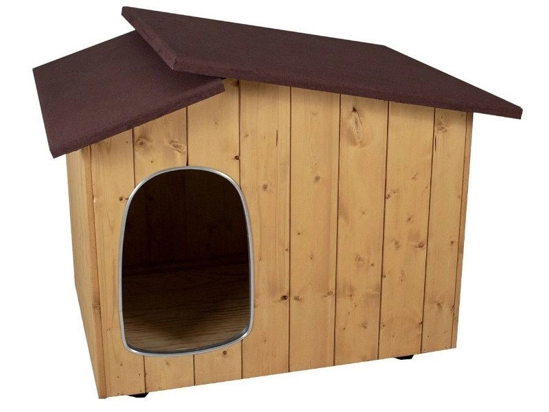 Cuccia in legno Ropet per cani comfort personalizzato per setter, pastori, alani - S
