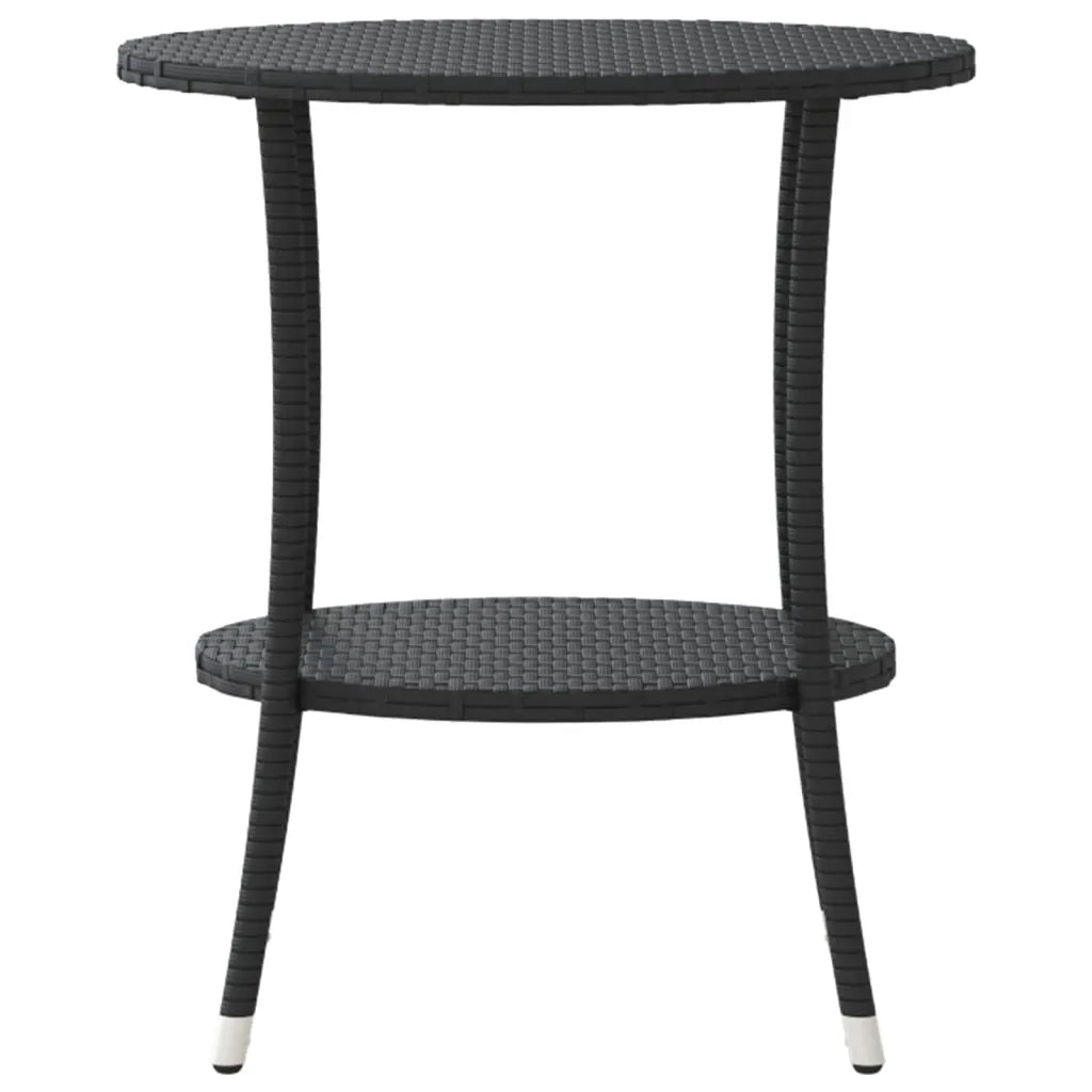 Sedie da Giardino Reclinabili 2 pz | Sedie da Esterno con Tavolo in Polyrattan