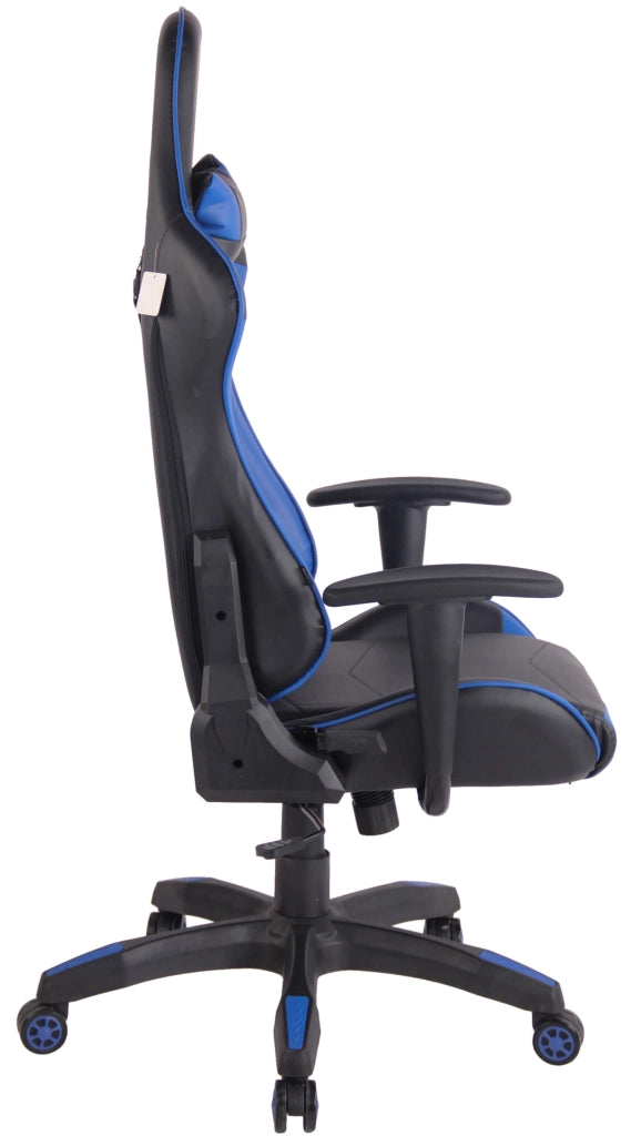Sedia Gaming Miracle in Similpelle Nero/blu