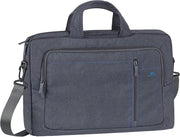 Tas impermeabile per notebook con rivestimento anti-urto per laptop da 15,6 pollici e tablet da 10,1 pollici - inclusa cinghia per spalla - Grigio
