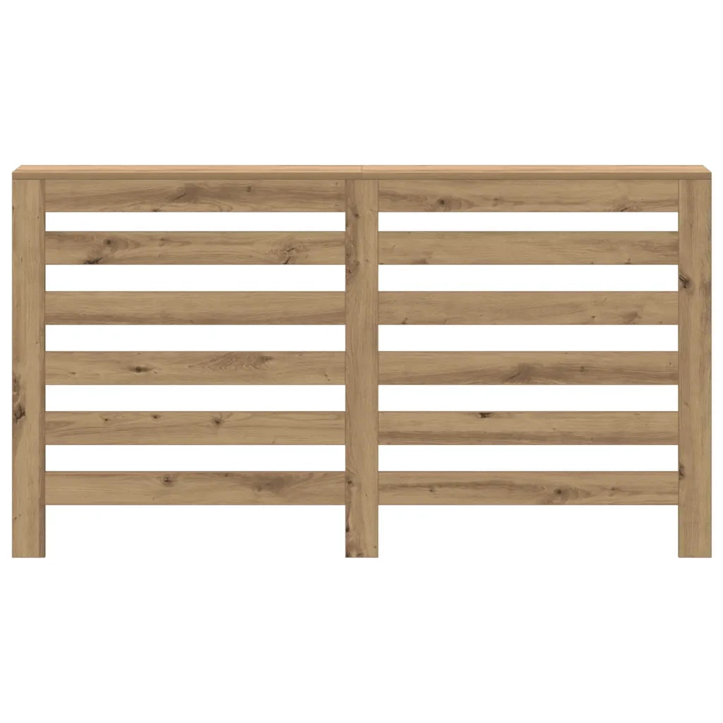Copertura Termosifone Rovere Artigianale 149x20x82cm in Legno 852707
