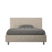 Letto Matrimoniale 160x200 cm con Rete Adele Sabbia