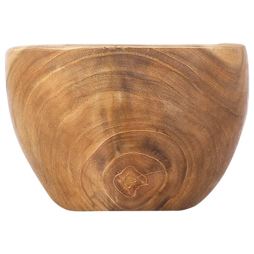 Fruit Bowl JEPARA Teak Brown 46 x 16 x 11 cm 42010341