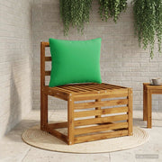 Cuscino per Schiena a 1 Pezzo PUTTEN 100% Poliestere Verde 946954