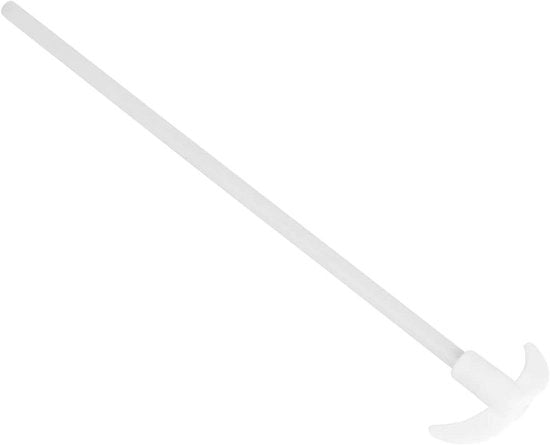 Manico di miscelazione PTFE per laboratorio ad alta temperatura 250 mm - Lunghezza 40 mm - Diametro 7 mm