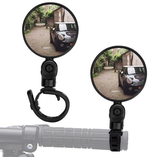 Specchietti posteriori da 360 gradi girevoli - 2 pezzi