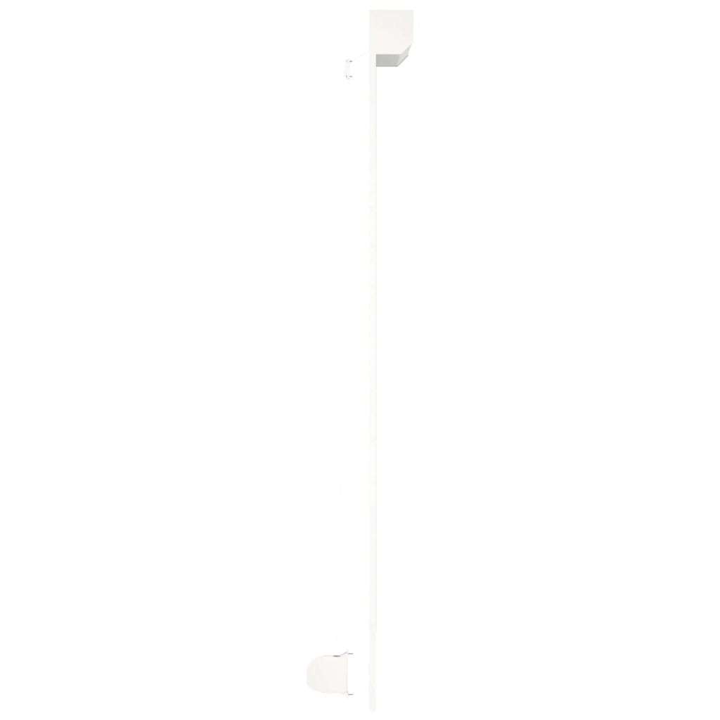 Persiana a rullo Bianco 110 x 220 cm Alluminio e poliuretano