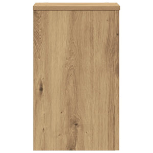 Supporti per Piante 2 pz Rovere 30x30x50 cm in Multistrato 852923